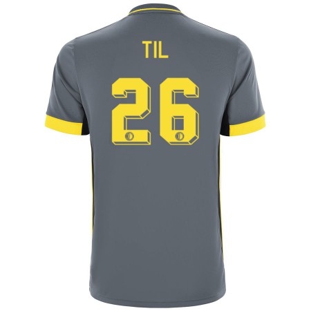 Fotballdrakt Feyenoord Rotterdam Guus Til 26 Bortetrøye 2021-2022 Kortermet